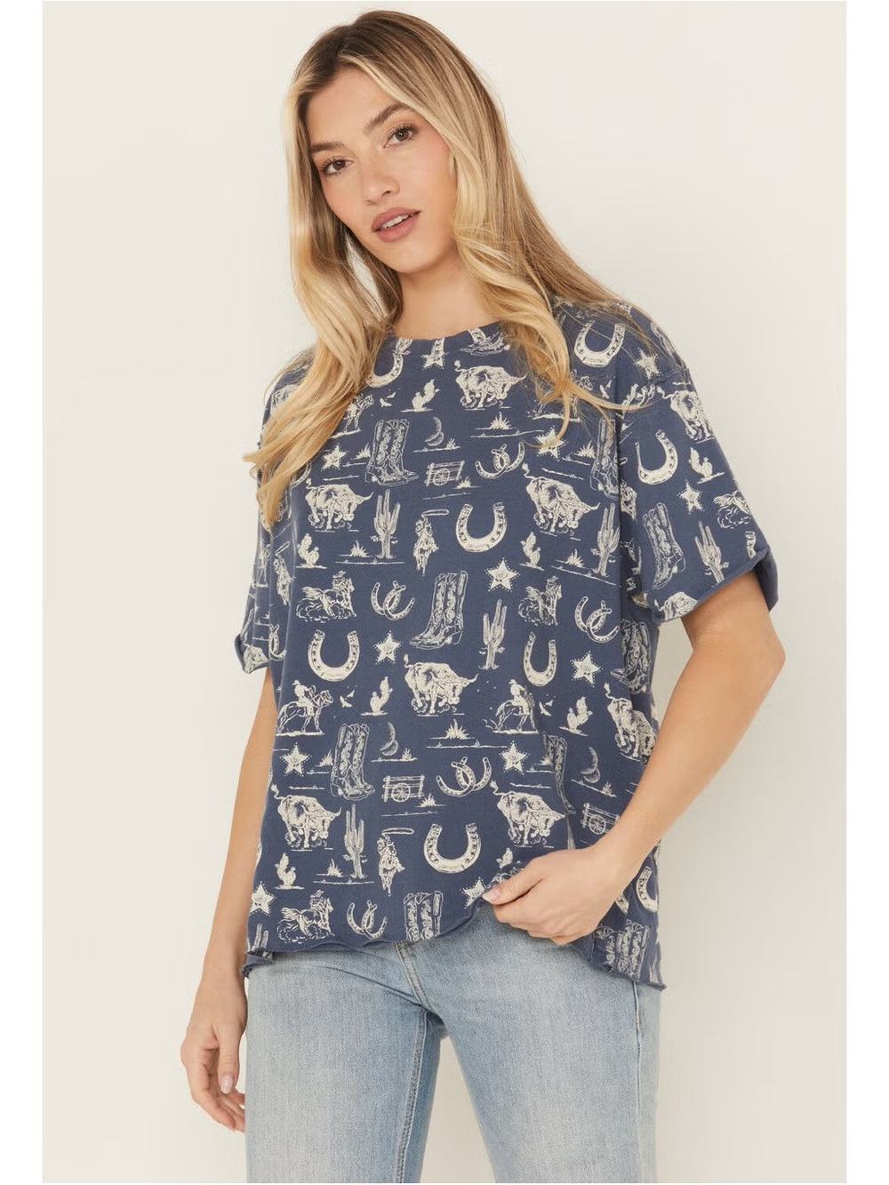Free People Women’s Painted Conversational Tee